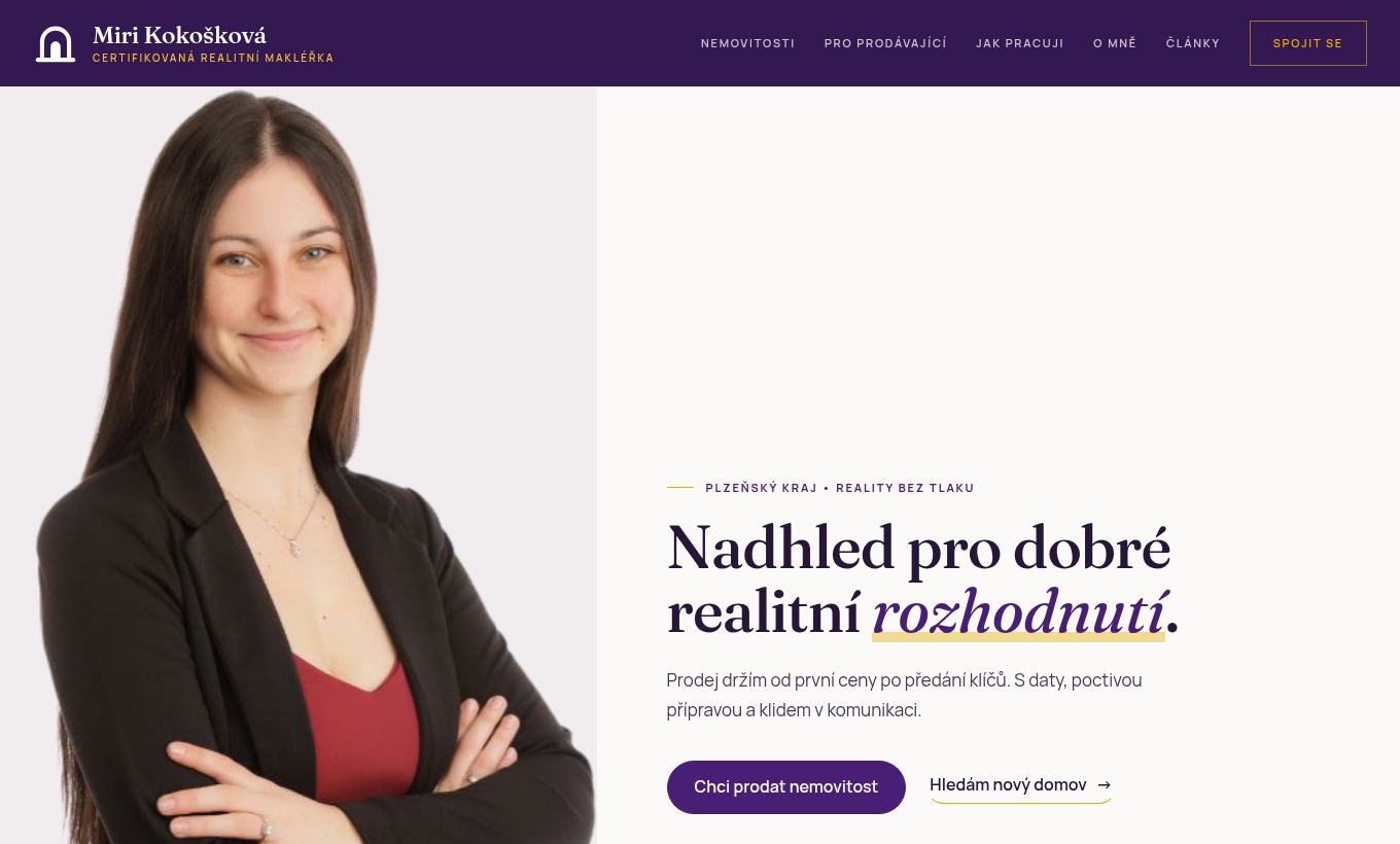 Rozvržení Klidný
